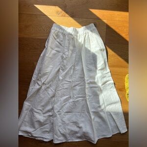 A new day flowy maxi skirt